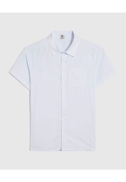 Camisa Para Niño Manga Corta Color Blanco Marca Ostu #80010055