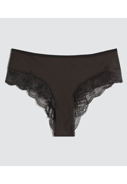 Panty Para Mujer Hipster Color Negro Marca Ostu #40800069