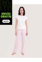 Pijama Rayas Comfort  Para Mujer Crudo Ostu de Ostu