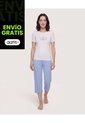 Pijama Capri Sweet Relax  Para Mujer Azul Ostu de Ostu