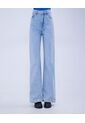 Jean Para Mujer Wide-Leg Color Azul Claro Marca Ostu #40160476 de Ostu