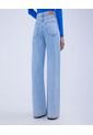 Jean Para Mujer Wide-Leg Color Azul Claro Marca Ostu #40160476 de Ostu