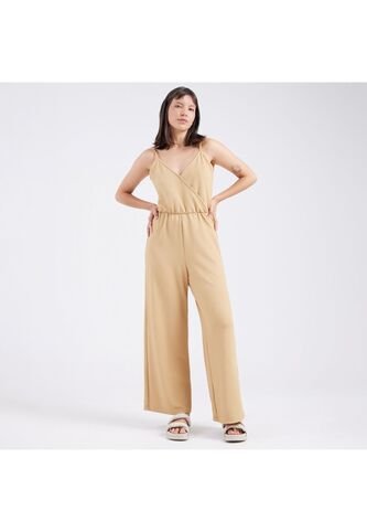 Enterizo Para Mujer Manga Sisa Color Amarillo  Marca Ostu #40320079 Ostu