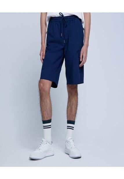 Bermuda Para Hombre  Color Azul  Marca Ostu #60100344