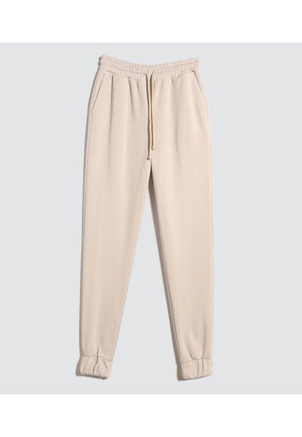 Pantalon Para Mujer Jogger Color Beige Marca Ostu #40070718