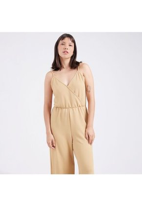 Enterizo Para Mujer Manga Sisa Color Amarillo  Marca Ostu #40320079