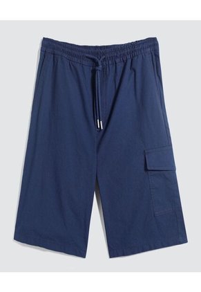 Bermuda Para Hombre  Color Azul  Marca Ostu #60100344