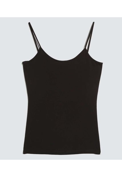 Top Para Mujer Top Color Negro Marca Ostu #40220380
