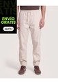 Jogger Utility Relax  Para Hombre Beige Ostu de Ostu