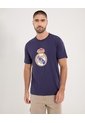 Camiseta Para Hombre Manga Corta Cuello Redondo Color Azul Marca Ostu #60091823 de Ostu