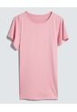 Camiseta Para Mujer Manga Corta Color Rosado  Marca Ostu #40092119 de Ostu