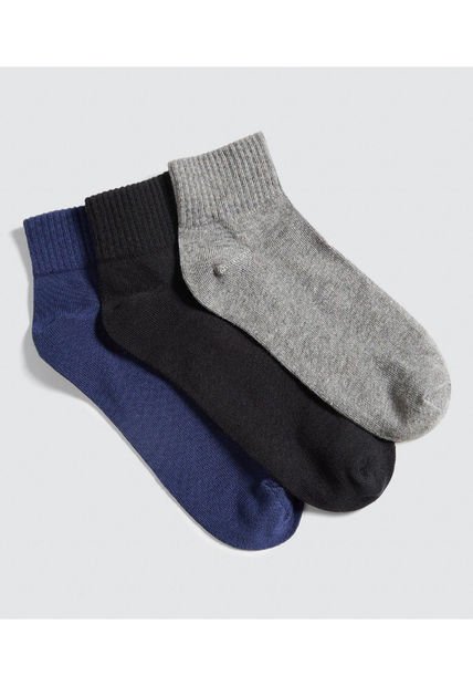 Medias Para Hombre Tobillera Color Pack X Marca Ostu #60980263