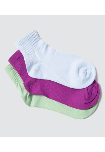 Medias Para Mujer Tobillera Color Pack X Marca Ostu #40980147