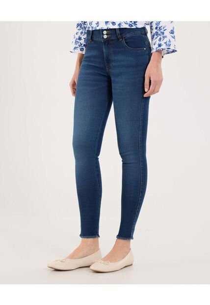 Jean Para Mujer Push Up Color Azul Marca Ostu #40160568