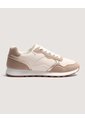 Tenis Casuales  Para Mujer Beige Ostu de Ostu