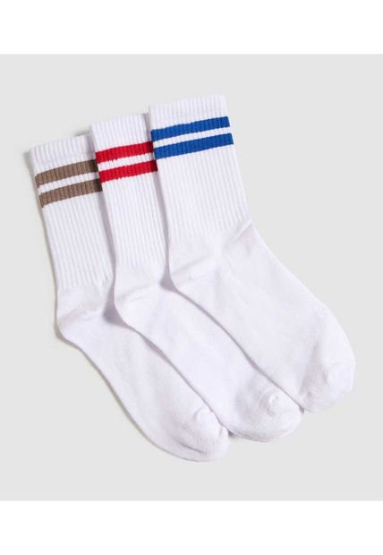 Medias Para Mujer Caña Larga Color Pack X Marca Ostu #40980193