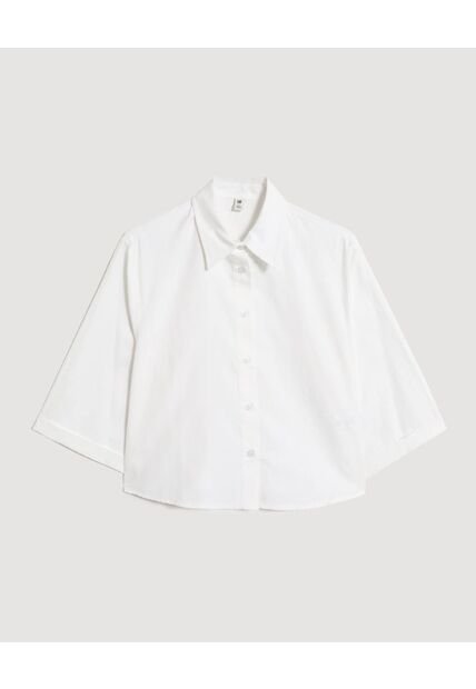 Camisa  Para Mujer Manga 3/4 Color Crudo Marca Ostu #40010360