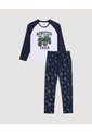 Pijama Monster Truck Para Niño  Infantil Niño Blanco Ostu de Ostu