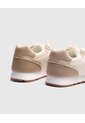 Tenis Casuales  Para Mujer Beige Ostu de Ostu