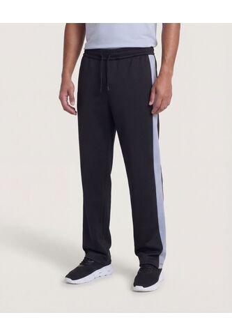 Pantalón  Para Hombre Multiusos Punto Color Negro Marca Ostu #60070510 Ostu