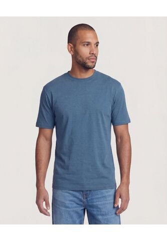 Camiseta  Para Hombre Manga Corta Cuello Redondo Color Azul Marca Ostu #60091684 Ostu