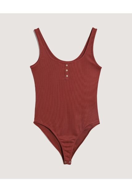 Body  Para Mujer Manga Sisa Color Naranja Marca Ostu #40200228