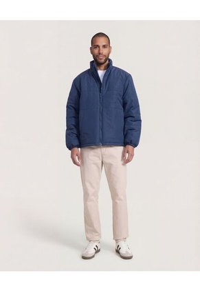 Chaqueta  Para Hombre Acolchada Color Azul Marca Ostu #60080185