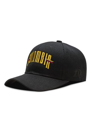 Gorra DJ Caps Souvenir Colombia Banderas Negra