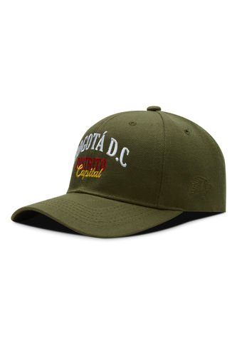 Gorra DJ Caps Souvenir Bogotá Distrito Capital Verde Otocaps