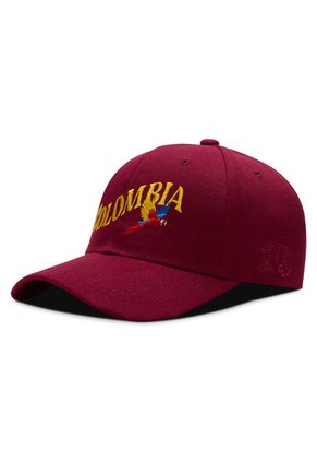 Gorra DJ Caps Souvenir Colombia Guacamaya Vinotinto