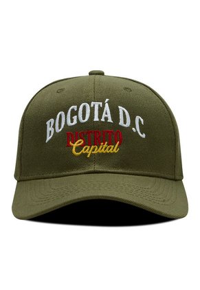 Gorra DJ Caps Souvenir Bogotá Distrito Capital Verde