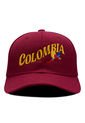 Gorra DJ Caps Souvenir Colombia Guacamaya Vinotinto de Otocaps