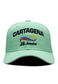 Gorra DJ Caps Souvenir Cartagena Verde Menta de Otocaps