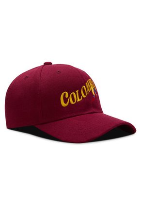 Gorra DJ Caps Souvenir Colombia Guacamaya Vinotinto