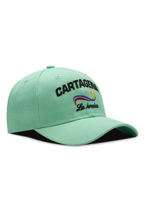 Gorra DJ Caps Souvenir Cartagena Verde Menta