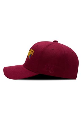 Gorra DJ Caps Souvenir Colombia Guacamaya Vinotinto