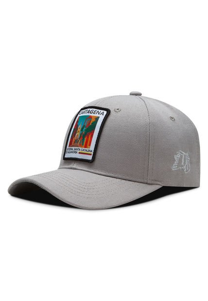Gorra DJ Caps Souvenir Cartagena Gris