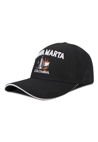 GORRA SANTA MARTA COLOMBIA SOUVENIR NEGRO OC CAPS Otocaps