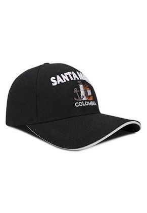 GORRA SANTA MARTA COLOMBIA SOUVENIR NEGRO OC CAPS