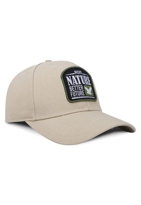 Gorra De Moda Oc Caps Reciclada More Nature Better Future Beige