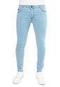 Jeans Tipo Skinny Licrados Para Hombre OutFit Azul Claro de Outfit Colombia