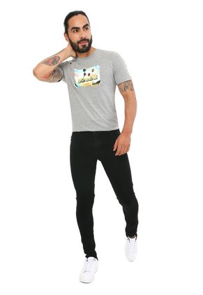 Jeans Tipo Skinny Licrados Para Hombre OutFit Negro