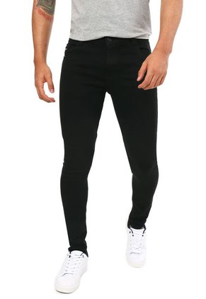 Jeans Tipo Skinny Licrados Para Hombre OutFit Negro