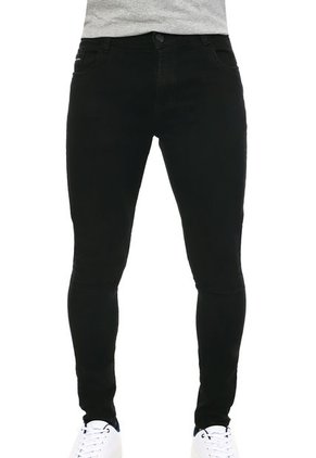 Jeans Tipo Skinny Licrados Para Hombre OutFit Negro