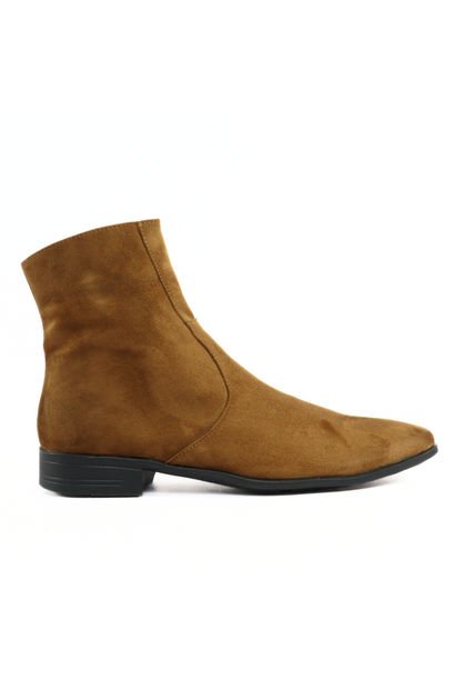 Bota Ginebra Miel  Gamuza Outfit