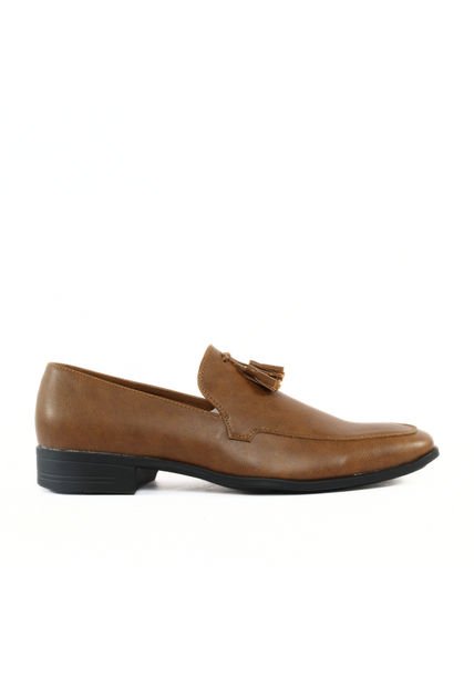 Zapato Milan Tipo Loafer Adorno Miel Outfit