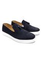 Loafer Deportivo Para Hombre Borlas Gamuza Negro Outfit de Outfit Colombia