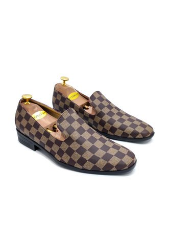 Zapato Loafer Chess Café Outfit Outfit Colombia