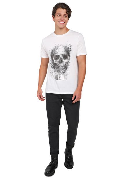 Jeans Tipo Skinny Licrados Para Hombre OutFit Gris