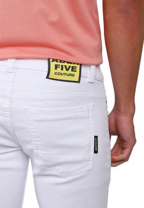 Jeans Tipo Skinny Licrados Para Hombre OutFit Blanco Roto